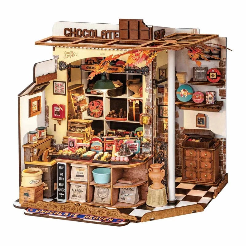 Robotime DIY Mini House Henrys Chocolate Kit