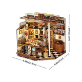 Robotime DIY Mini House Henrys Chocolate Kit
