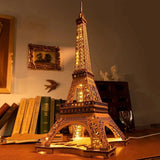 Robotime GL01 Night Of The Eiffel Tower Kit - Hobbytech Toys