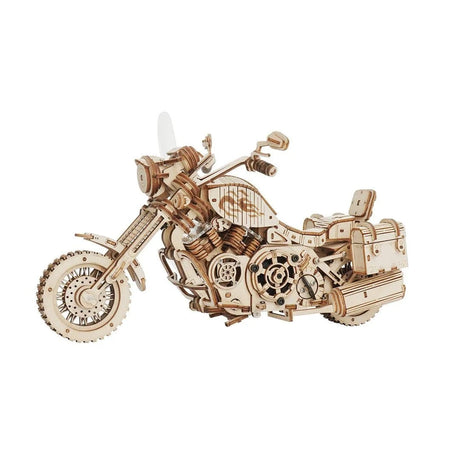 Robotime LK504 Cruiser Motorcycle Kit - Hobbytech Toys