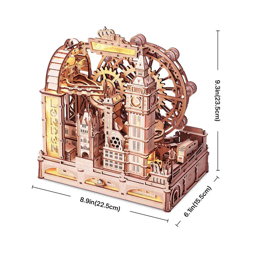 Robotime London Marble Run Wooden Kit [EGB01]