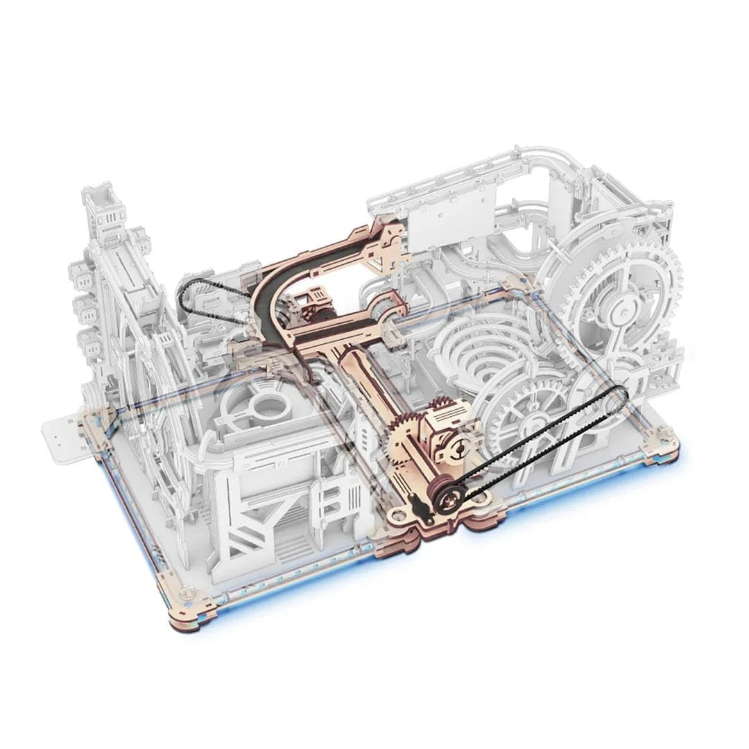 Robotime Marble Night City / Spaceport Link Pack Kit [LG01] - Hobbytech Toys