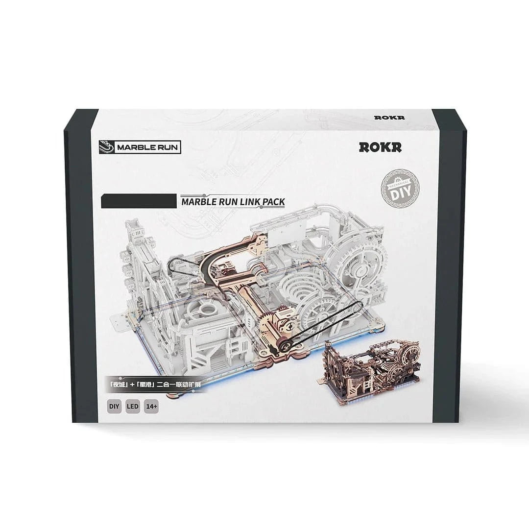 Robotime Marble Night City / Spaceport Link Pack Kit [LG01] - Hobbytech Toys