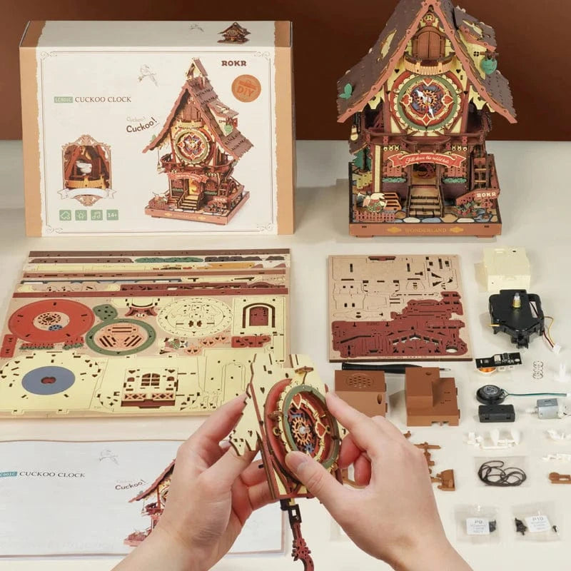 Robotime Mechanical Models Cuckoo Clock Kit