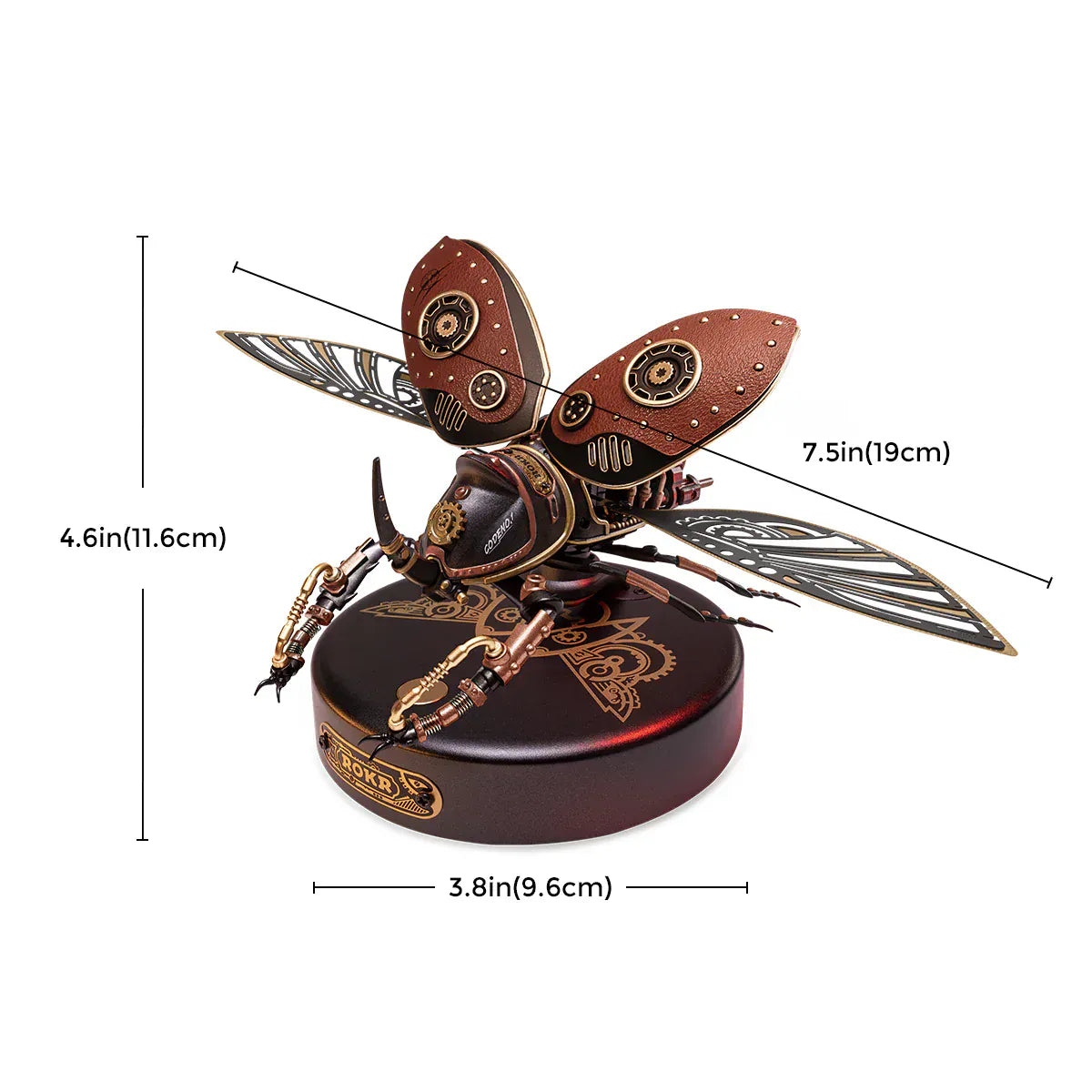 Robotime ROKR Models Rhinoceros Beetle [MI01]