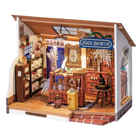 Robotime Rolife DIY Mini House Kikis Magic Emporium Kit - Hobbytech Toys