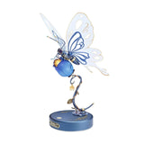 ROKR Butterfly DIY Mechanical 3D Kit Blue