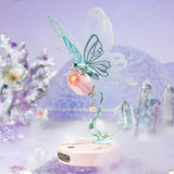 ROKR Butterfly DIY Mechanical 3D Kit Pink - Hobbytech Toys