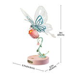 ROKR Butterfly DIY Mechanical 3D Kit Pink - Hobbytech Toys