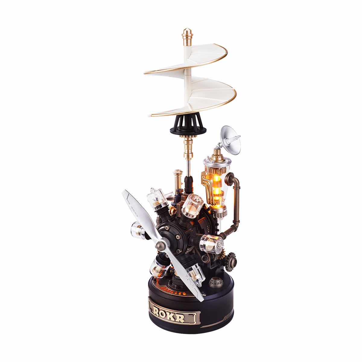ROKR Leonardo da Vinci's Helicopter Mechanical 3D Kit [CGL01]