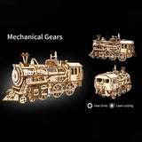 ROKR Locomotive Wooden Kit [LK701]