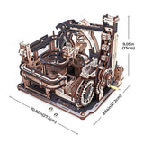 ROKR Marble Spaceport Marble Run 3D Wooden Puzzle [LGC01] - Hobbytech Toys