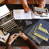 ROKR Mechanical Typewriter Wooden Model Kit [LK703B]