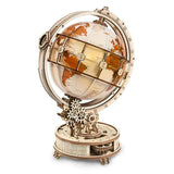 ROKR Models Luminous Globe Wood Kit [ST003]