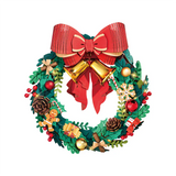 Rolife Christmas Wreath 3D Wooden Kit [TGL04]