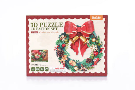 Rolife Christmas Wreath 3D Wooden Kit [TGL04]