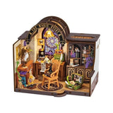 Rolife DIY Mini House The Magic Study Wooden Model Kit [DG166] - Hobbytech Toys