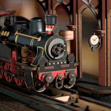 Rolife DIY Steam Journey Wooden Model Kit [TGS01] - Hobbytech Toys