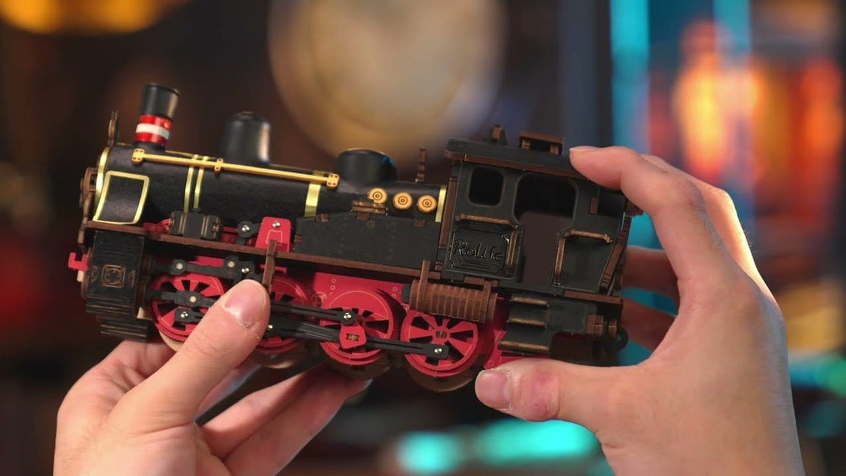 Rolife DIY Steam Journey Wooden Model Kit [TGS01] - Hobbytech Toys