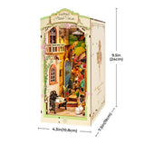 Rolife Floral Corner DIY Book Nook Shelf Insert Kit [TGB09] - Hobbytech Toys