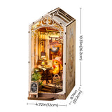 Rolife Holiday Cafe DIY Book Nook Kit [TGB15]