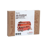 Rolife London Tour Bus 3D Wooden Puzzle [TGM02] - Hobbytech Toys
