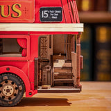 Rolife London Tour Bus 3D Wooden Puzzle [TGM02] - Hobbytech Toys