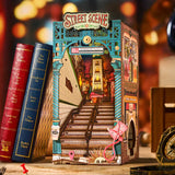 Rolife Street Scene DIY Book Nook Shelf Insert [TGB13]