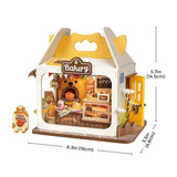 Rolife Teddys Food Box DIY Miniature House Kit - Hobbytech Toys