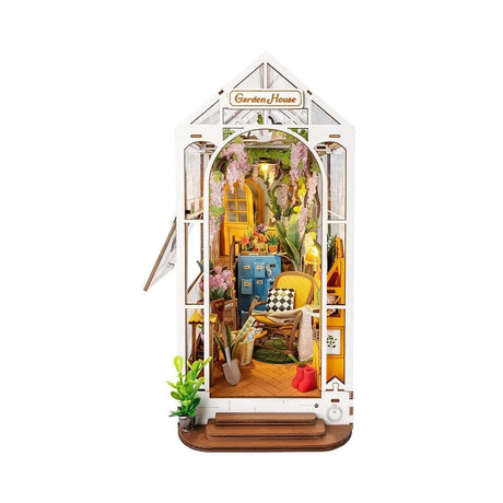 Rolife TGB06 Holiday Garden House DIY Book Nook Shelf Insert - Hobbytech Toys