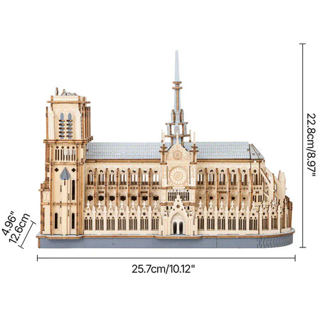 Rowood Paris Cathedral 3D Wooden Model Kit [TG511]