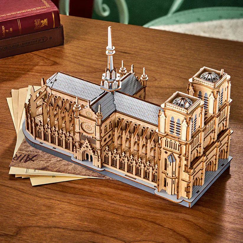 Rowood Paris Cathedral 3D Wooden Model Kit [TG511]