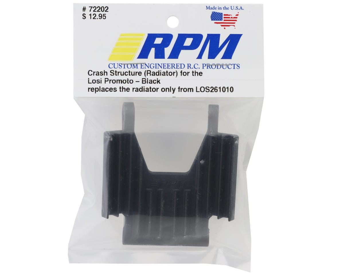 RPM 72202 Losi Promoto MX Crash Structure (Black) - Hobbytech Toys