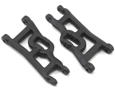 RPM 80242 Front A - Arms (Black) (Rustler, Stampede & Slash) (2) - Hobbytech Toys