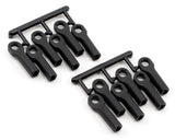 RPM Long Turnbuckle Rod End Set for Traxxas Chassis (Black) (12) - Hobbytech Toys