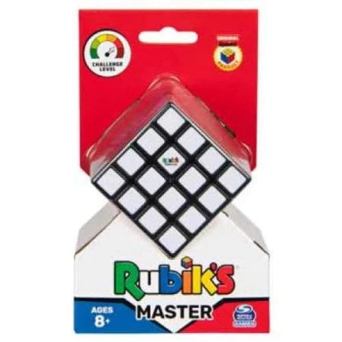 Challenging 4x4 Rubik's Cube Master, a classic puzzle toy designed for ages 8 and up.