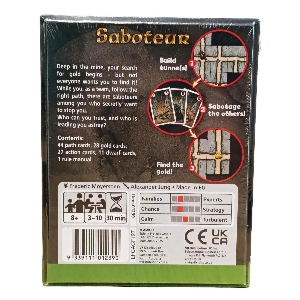 Saboteur Card Game