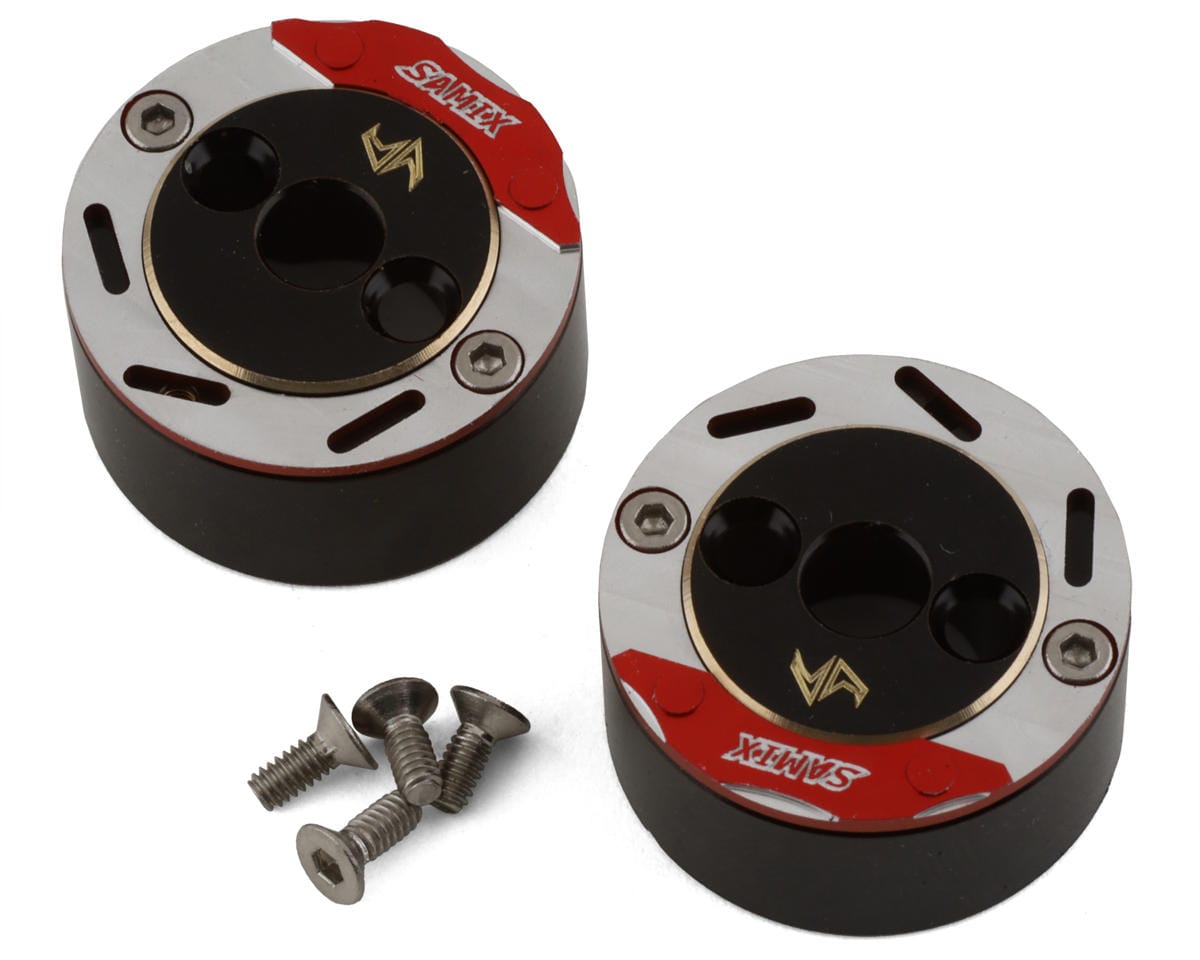 Samix Brass Rear Counter Weights for Traxxas TRX-4M (Black) (2) (24g)
