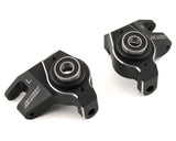 Samix SCX-6 7075 Aluminum Steering Knuckle Set (Black)**