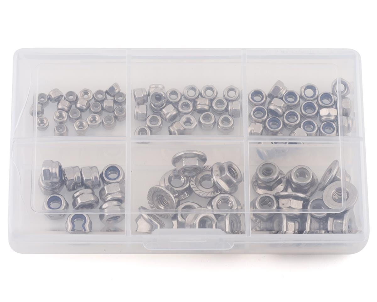 Samix Stainless Steel Lock Nut Set w/Storage Box (90)**