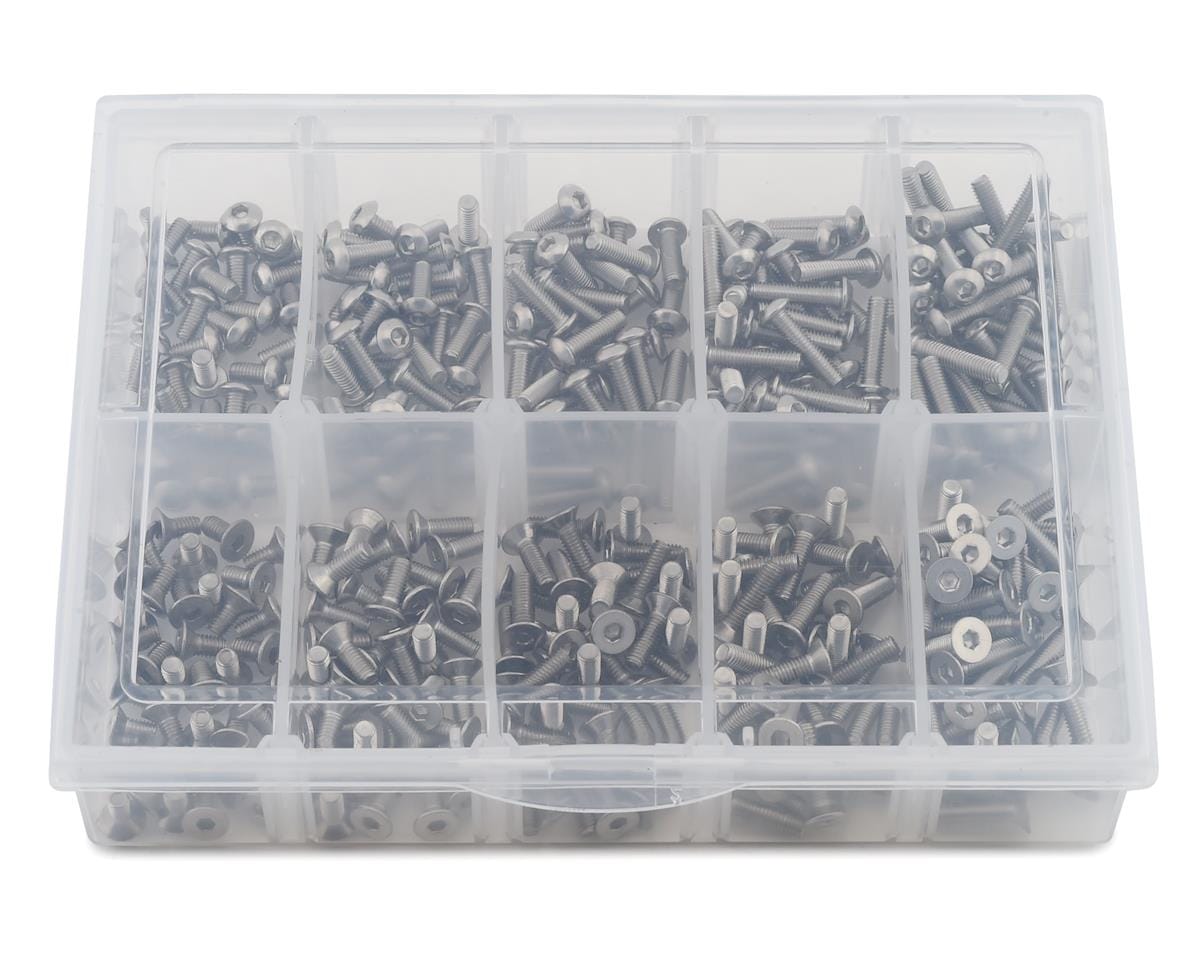 Samix Stainless Steel M3 Screw Set w/Storage Box (350)**