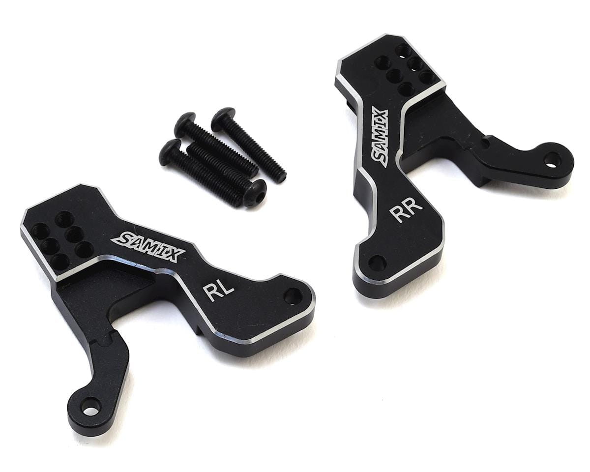Samix Traxxas TRX-4 Aluminum Rear Shock Plate (Black)**