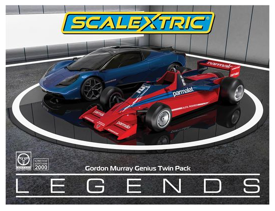 Scalextric Gordon Murray Design Genius - Twin Car Pack Slot Car [C4601A]