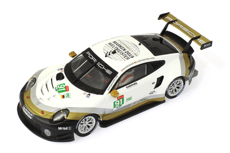 Scaleauto 1/32 Porsche 911 GT3 RSR No. 91 Slot Car [SC - 6293R]** - Hobbytech Toys