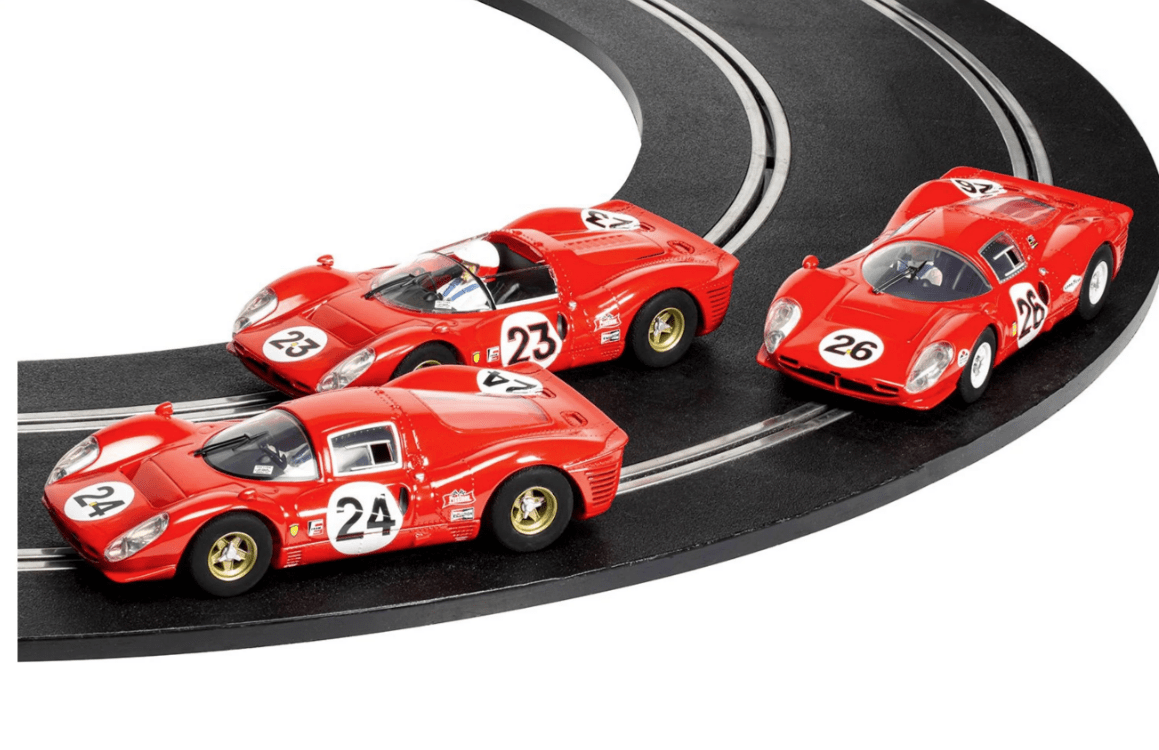 Scalextric 4391A 1967 Daytona 24 Triple Pack - Hobbytech Toys