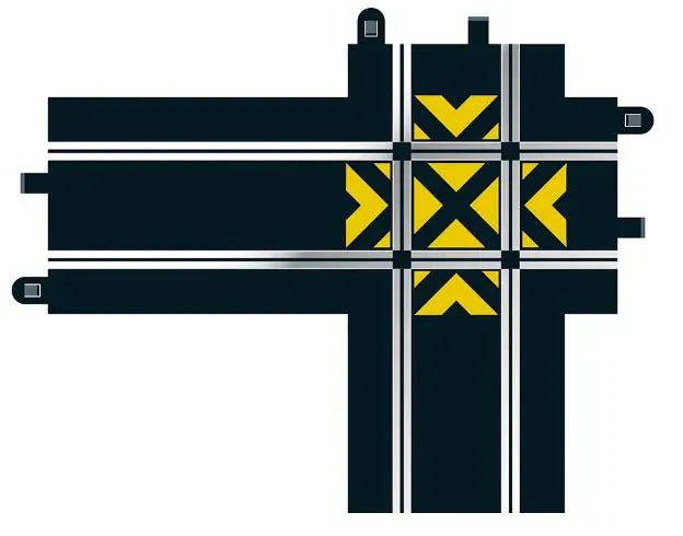 Scalextric 90-Degree Track Crossover [C8210]