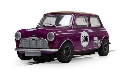 Scalextric Austin Mini Cooper S - Jo Polley Slot Car [C4545] - Hobbytech Toys
