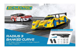 Scalextric Banked Curve 45 Degrees  with Supports Radius 3 [C8297]