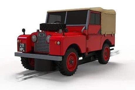 Scalextric C4493 Land Rover Series 1 - Poppy Red Slot Car - Hobbytech Toys