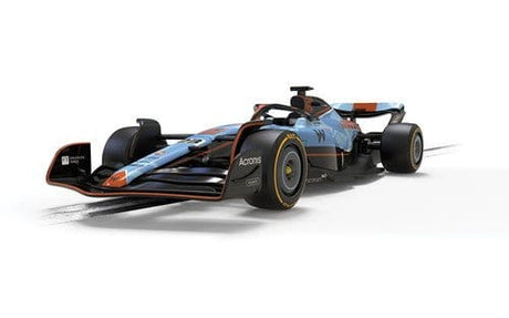 Scalextric C4559 Williams FW45 - Alex Albon - Gulf Edition Slot Car - Hobbytech Toys